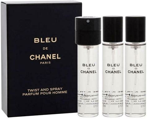 chanel blue sample|Chanel bleu refill.